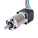 Nema 11 Stepper Motor Bipolar L=33mm w/ Gear Ratio 100:1 EG Series Planetary Gearbox - 11HS12-0704S-EGS100 | StepperOnline AU
