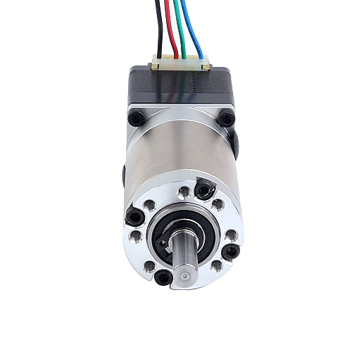 Nema 11 Stepper Motor Bipolar L=33mm w/ Gear Ratio 100:1 EG Series Planetary Gearbox - 11HS12-0704S-EGS100 | StepperOnline AU