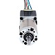 Nema 11 Stepper Motor Bipolar L=33mm w/ Gear Ratio 100:1 EG Series Planetary Gearbox - 11HS12-0704S-EGS100 | StepperOnline AU