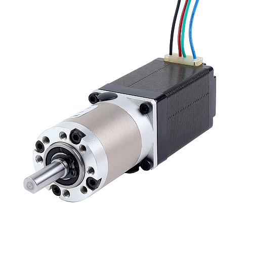 Nema 11 Stepper Motor Bipolar L=51mm w/ Gear Ratio 20:1 EG Series Planetary Gearbox - 11HS20-0704S-EGS20 | StepperOnline AU