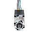 Nema 11 Stepper Motor Bipolar L=51mm w/ Gear Ratio 20:1 EG Series Planetary Gearbox - 11HS20-0704S-EGS20 | StepperOnline AU