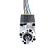 Nema 11 Stepper Motor Bipolar L=51mm w/ Gear Ratio 5:1 EG Series Planetary Gearbox - 11HS20-0704S-EGS5 | StepperOnline AU