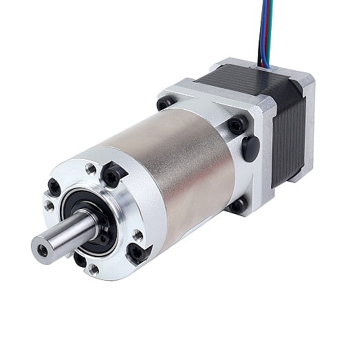 Nema 14 Stepper Motor Bipolar L=34mm w/ Gear Ratio 100:1 EG Series Planetary Gearbox - 14HS13-1004S-EGS100 | StepperOnline AU