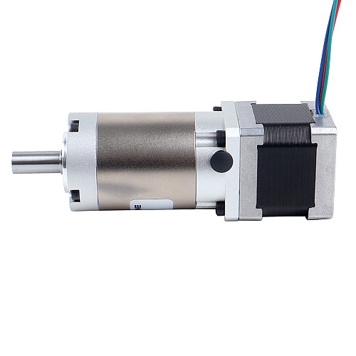 Nema 14 Stepper Motor Bipolar L=34mm w/ Gear Ratio 100:1 EG Series Planetary Gearbox - 14HS13-1004S-EGS100 | StepperOnline AU
