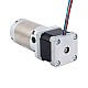 Nema 14 Stepper Motor Bipolar L=34mm w/ Gear Ratio 100:1 EG Series Planetary Gearbox - 14HS13-1004S-EGS100 | StepperOnline AU