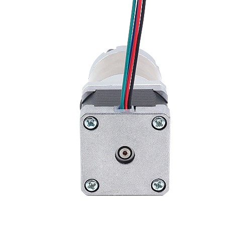 Nema 14 Stepper Motor Bipolar L=34mm w/ Gear Ratio 100:1 EG Series Planetary Gearbox - 14HS13-1004S-EGS100 | StepperOnline AU