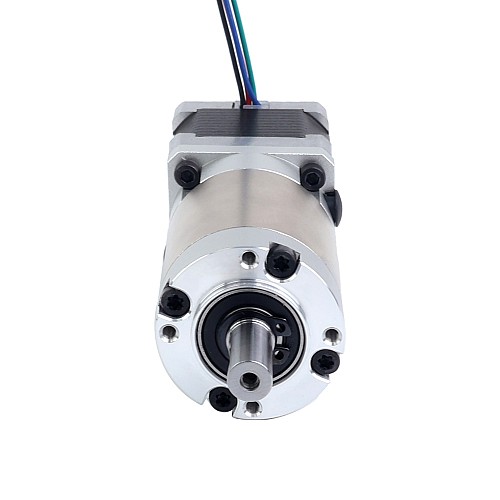 Nema 14 Stepper Motor Bipolar L=34mm w/ Gear Ratio 100:1 EG Series Planetary Gearbox - 14HS13-1004S-EGS100 | StepperOnline AU
