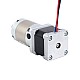 Nema 14 Stepper Motor Bipolar L=34mm w/ Gear Ratio 15:1 EG Series Planetary Gearbox - 14HS13-1004S-EGS15 | StepperOnline AU