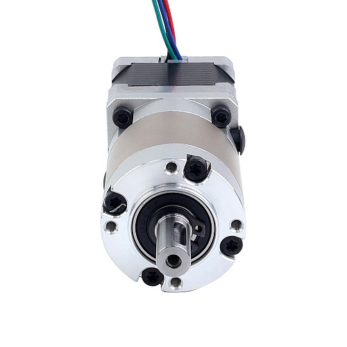 Nema 14 Stepper Motor Bipolar L=34mm w/ Gear Ratio 20:1 EG Series Planetary Gearbox - 14HS13-1004S-EGS20 | StepperOnline AU