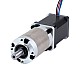 Nema 14 Stepper Motor Bipolar L=52mm w/ Gear Ratio 100:1 EG Series Planetary Gearbox - 14HS20-1504S-EGS100 | StepperOnline AU