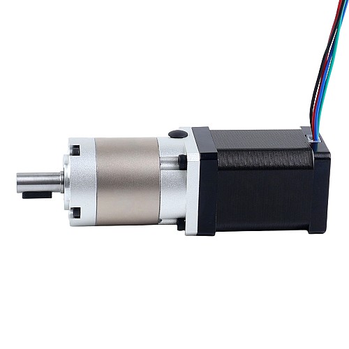 Nema 14 Stepper Motor Bipolar L=52mm w/ Gear Ratio 20:1 EG Series Planetary Gearbox - 14HS20-1504S-EGS20 | StepperOnline AU
