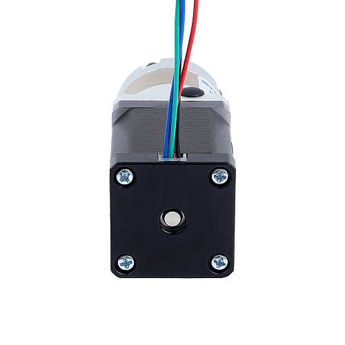 Nema 14 Stepper Motor Bipolar L=52mm w/ Gear Ratio 5:1 EG Series Planetary Gearbox - 14HS20-1504S-EGS5 | StepperOnline AU