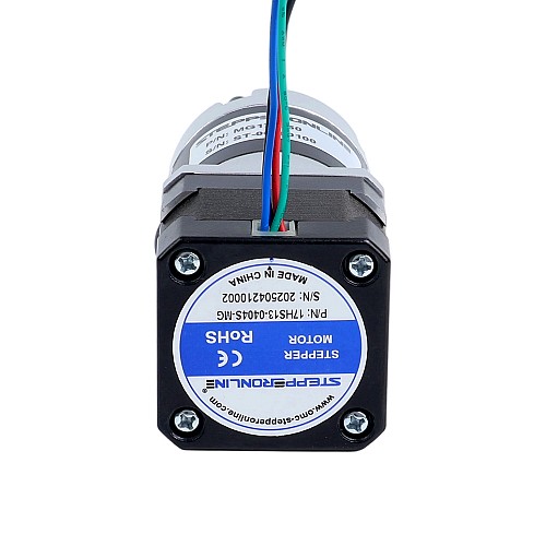 Nema 17 Stepper Motor Bipolar L=34mm w/ Gear Ratio 100:1 MG Series Planetary Gearbox - 17HS13-0404S-MG100 | StepperOnline AU