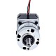 Nema 17 Stepper Motor Bipolar L=34mm w/ Gear Ratio 100:1 MG Series Planetary Gearbox - 17HS13-0404S-MG100 | StepperOnline AU