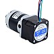 Nema 17 Stepper Motor Bipolar L=34mm w/ Gear Ratio 20:1 MG Series Planetary Gearbox - 17HS13-0404S-MG20 | StepperOnline AU