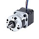 Nema 17 Stepper Motor Bipolar L=34mm w/ Gear Ratio 5:1 MG Series Planetary Gearbox - 17HS13-0404S-MG5 | StepperOnline AU