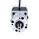 Nema 17 Stepper Motor Bipolar L=34mm w/ Gear Ratio 5:1 MG Series Planetary Gearbox - 17HS13-0404S-MG5 | StepperOnline AU