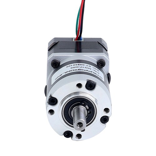 Nema 17 Stepper Motor Bipolar L=34mm w/ Gear Ratio 50:1 MG Series Planetary Gearbox - 17HS13-0404S-MG50 | StepperOnline AU