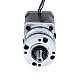 Nema 17 Stepper Motor Bipolar L=48mm w/ Gear Ratio 100:1 MG Series Planetary Gearbox - 17HS19-1684S-MG100 | StepperOnline AU