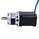 Nema 17 Stepper Motor Bipolar L=60mm w/ Gear Ratio 10:1 MG Series Planetary Gearbox - 17HS24-2104S-MG10 | StepperOnline AU