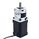 Nema 17 Stepper Motor Bipolar L=60mm w/ Gear Ratio 10:1 MG Series Planetary Gearbox - 17HS24-2104S-MG10 | StepperOnline AU