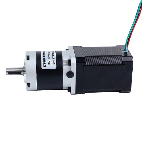 Nema 17 Stepper Motor Bipolar L=60mm w/ Gear Ratio 50:1 MG Series Planetary Gearbox - 17HS24-2104S-MG50 | StepperOnline AU