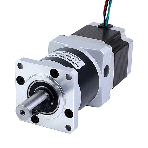 Nema 23 Stepper Motor Bipolar L=54.5mm w/ Gear Ratio 50:1 MG Series Planetary Gearbox - 23HS22-2904S-MG50 | StepperOnline AU