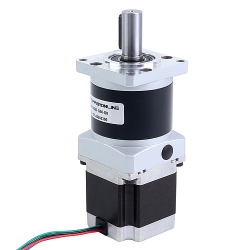 Nema 23 Stepper Motor Bipolar L=54.5mm w/ Gear Ratio 50:1 MG Series Planetary Gearbox - 23HS22-2904S-MG50 | StepperOnline AU
