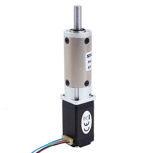 Nema 8 Stepper Motor Bipolar L=39.3mm w/ Gear Ratio 100:1 EG Series Planetary Gearbox - 8HS15-0604S-EGS100 | StepperOnline AU