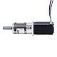 Nema 8 Stepper Motor Bipolar L=39.3mm w/ Gear Ratio 5:1 EG Series Planetary Gearbox - 8HS15-0604S-EGS5 | StepperOnline AU