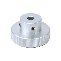 Aluminium Alloy Motor Handwheel 45mm OD 8mm Bore Diameter