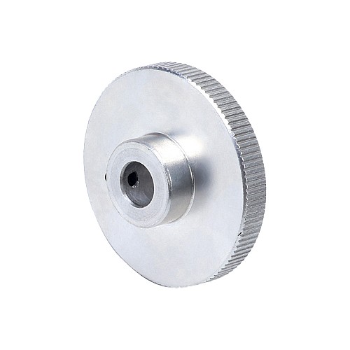 Aluminium Alloy Motor Handwheel 40mm OD 8mm Bore Diameter - HWA40-D8 | StepperOnline AU