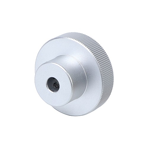 Aluminium Alloy Motor Handwheel 45mm OD 8mm Bore Diameter - HWA45-D8 | StepperOnline AU