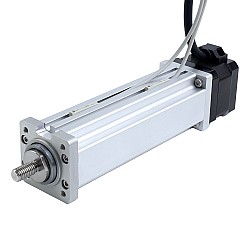 Nema 17 Ball Screw Electric Cylinder 2.5A Stroke 200mm 0.7Nm(99.13oz.in) Lead 10mm(0.3937") with Limit Switch