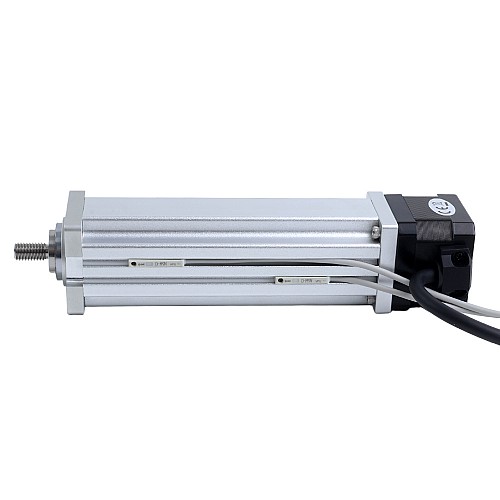 Nema 17 Ball Screw Electric Cylinder 2.5A Stroke 25mm 0.5Nm(70.81oz.in) Lead 2mm(0.07874) with Limit Switch - LCB17S19BAB25-25D | StepperOnline AU