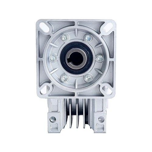 5:1 Worm Gearbox NMRV50 Worm Gear Speed Reducer 19mm Input Shaft Diameter - NMRV50-G5-D19 | StepperOnline AU