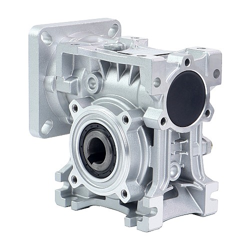 30:1 Worm Gearbox NMRVS40 Worm Gear Speed Reducer 14mm Input Shaft Diameter - NMRVS40-G30-D14 | StepperOnline AU