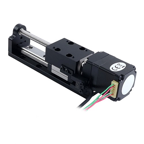 Nema 11 Stepper Ball Screw Linear Actuator 1.0A Stroke 25mm 0.05Nm(7.08oz.in) Lead 10mm(0.3937) with Sensor - LMD11S13B1M10-025 | StepperOnline AU