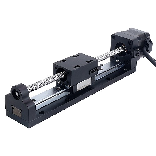 Nema 17 Stepper Ball Screw Linear Actuator 2.5A Stroke 120mm 0.70Nm(99.13oz.in) Lead 12mm(0.47244) with Sensor - LMD17S24B2B25-120 | StepperOnline AU