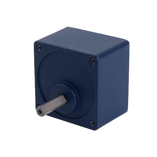 6W 220VAC 50Hz 27RPM 1.61Nm(227.99oz.in) Flange 60mm Spur Gearbox Single-phase AC Induction  Motor - 2IK6GN-C/2GN50K | StepperOnline AU