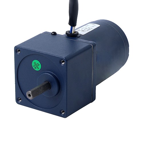 6W 110VAC 60Hz 155RPM 0.30Nm(42.48oz.in) Flange 60mm Spur Gearbox Single-phase AC Induction  Motor - 2IK6GN-A/2GN10K | StepperOnline AU