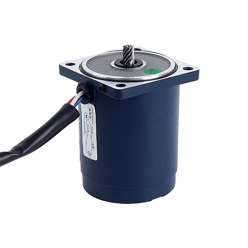 6W 220VAC 50Hz 135RPM 0.36Nm(50.98oz.in) Flange 60mm Spur Gearbox Single-phase AC Induction  Motor - 2IK6GN-C/2GN10K | StepperOnline AU