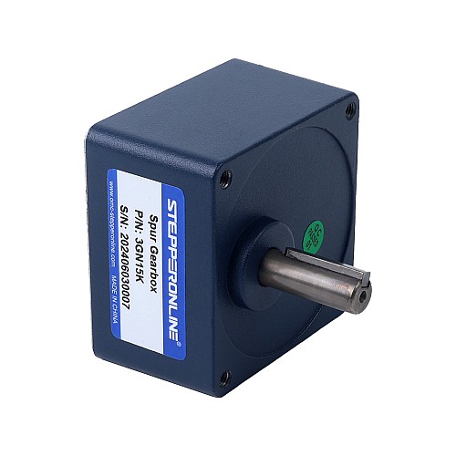 15W 220VAC 50Hz 6-90RPM 1.51Nm(213.83oz.in) Flange 70mm Spur Gearbox Single-phase AC Variable Speed Motor - 3IK15RGN-C/3GN15K | StepperOnline AU