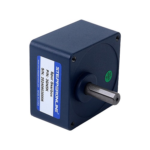 15W 220VAC 50Hz 270RPM 0.50Nm(70.81oz.in) Flange 70mm Spur Gearbox Single-phase AC Induction  Motor - 3IK15GN-C/3GN5K | StepperOnline AU