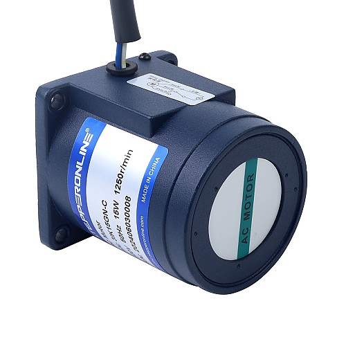 15W 220VAC 50Hz 27RPM 4.54Nm(642.92oz.in) Flange 70mm Spur Gearbox Single-phase AC Induction  Motor - 3IK15GN-C/3GN50K | StepperOnline AU