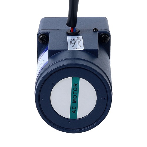 15W 220VAC 50Hz 27RPM 4.54Nm(642.92oz.in) Flange 70mm Spur Gearbox Single-phase AC Induction  Motor - 3IK15GN-C/3GN50K | StepperOnline AU