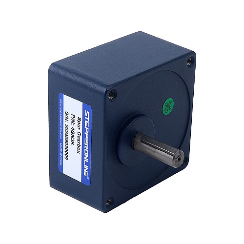 25W 110VAC 60Hz 516RPM 0.36Nm(50.98oz.in) Flange 80mm Spur Gearbox Single-phase AC Induction  Motor - 4IK25GN-AT/4GN3K | StepperOnline AU