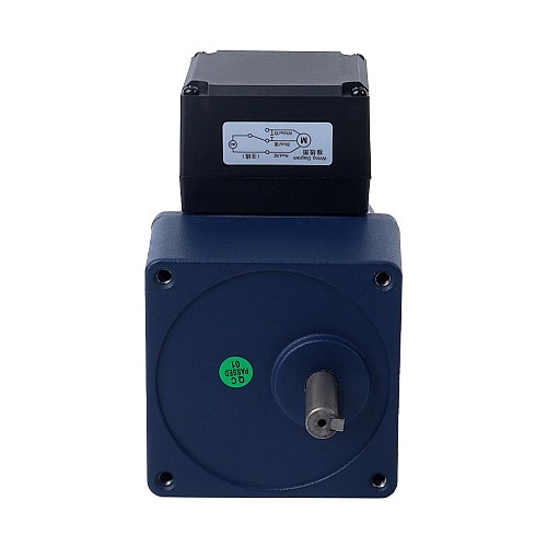25W 220VAC/380VAC 50/60Hz 45/51.6RPM 4.04Nm(572.11oz.in)/3.27Nm(463.07oz.in) Flange 80mm Spur Gearbox Three-phase AC Induction Motor - 4IK25GN-S/S3T/4GN30K | StepperOnline AU