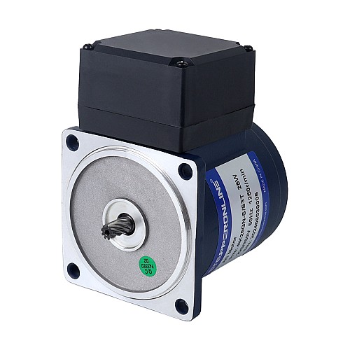 25W 220VAC/380VAC 50/60Hz 45/51.6RPM 4.04Nm(572.11oz.in)/3.27Nm(463.07oz.in) Flange 80mm Spur Gearbox Three-phase AC Induction Motor - 4IK25GN-S/S3T/4GN30K | StepperOnline AU