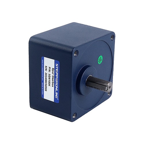 40W 220VAC 50Hz 13.5RPM 10.00Nm(1416.12oz.in) Flange 90mm Spur Gearbox Single-phase AC Induction  Motor - 5IK40GN-CT/5GN100K | StepperOnline AU